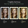FUNTOUCH Rechargeable Portable Makeup Mirror with 72 LED Lights and 1X/5X Magnification 3 Color Lighting,Dimmable Touch Screen - 4 of 4