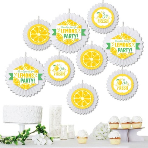 Big Dot Of Happiness So Fresh - Lemon - Citrus Lemonade Party Favor Boxes -  Set Of 12 : Target