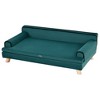 PawHut Soft Foam Large Dog Couch for a Fancy Dog Bed, Spongy Dog Sofa Bed, Washable Cover, Elevated Dog Bed - 4 of 4