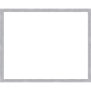 Amanti Art Grace Brushed Nickel Narrow Framed Dry Erase Magnetic Board - 1 of 4