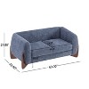 Christopher Knight Home Emma 63" Boucle Fabric Loveseat - 2 of 4