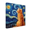 Canvas Wall Art - Ivan Guaderrama 'Under Starry Night' Wall Art for Living Room, Bedroom, or Office Décor by Trademark Fine Art - 14 x 14 Inches - 2 of 4