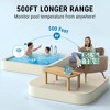 ThermoPro Digital Pool Thermometer, Floating Water Thermometer for Hot Tubs, Ice Bath, Aquarium, SPA - 3 of 4