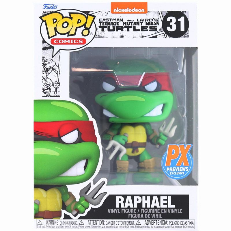 Funko Teenage Mutant Ninja Turtles PX Exclusive POP Vinyl Figure | Raphael, 2 of 4