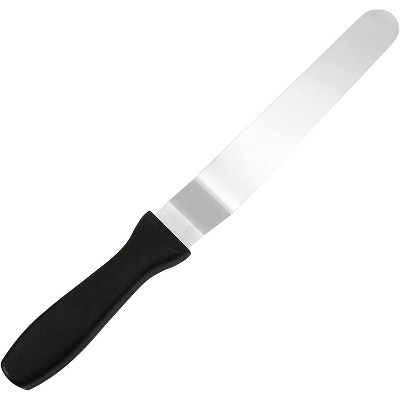 Fat Daddio's Offset Spatula, Stainless Steel, 8, Black : Target