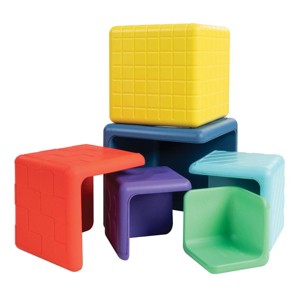 Edushape Stackers N' Nesters  - Set of 6 - 1 of 4