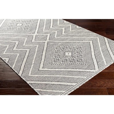 Southern View 2' x 3' Gray Wool Area Rug