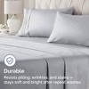 Ultra Soft Solid Pillowcases Set of 4 - Cozy & Breathable 4 Piece Pillow Covers - CGK Linens - 4 of 4