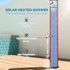 Aghana Digitals 7.1FT Solar Heated Outdoor Shower with 9.2 Gallon Capacity, 360° Swivel Head, Foot - 3 of 4
