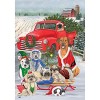 Holiday Dogs Christmas House Flag Pickup Truck Humor 28" x 40" Briarwood Lane - 3 of 4