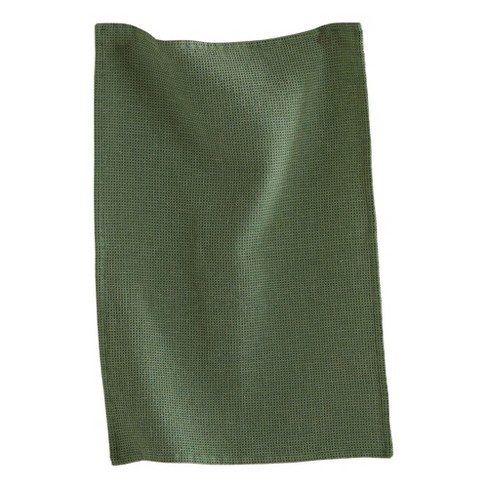 Tag Tag Classic Dishtowel Set Of 3 Dark Green : Target