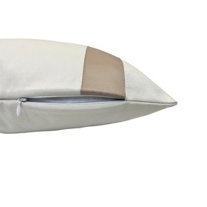 Versailles Valentina Ultra Soft Plush Decorative Throw Cushion Taupe - 1 of 1