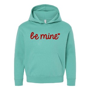 The Juniper Shop Be Mine Cursive Heart Youth Graphic Hoodie - 1 of 3