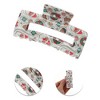 Unique Bargains Christmas Hair Clips Beige Elder for Christmas 3.35"x1.77"x1.57" Assorted Color 1 Pc - 3 of 4