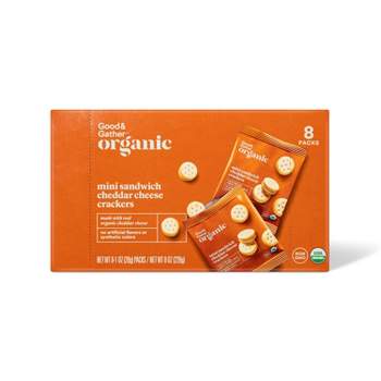Organic Mini Cheese Sandwich Crackers - 8ct - Good & Gather™