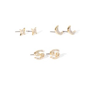 Soul Stacks Star Sign Mix & Match Earring Set - 1 of 2