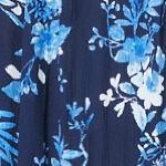 navy painterly bouquet