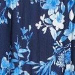 navy painterly bouquet