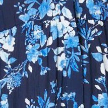 navy painterly bouquet