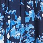 navy painterly bouquet