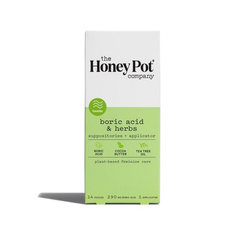 The Honey Pot Herbal 7 Day Suppositories - 14ct - image 1 of 4