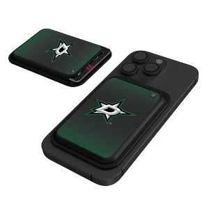 Keyscaper NHL Western Conference Teams Linen Black Magnetic Credit Card Wallet - 1 of 3