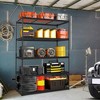 Heavy Duty Storage Shelves, 5 Tier Garage Storage Shelving Unit, Metal Utility Rack with Adjustable Shelves - 2 of 4