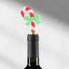 Unique Bargains Wine Stopper Aluminum Alloy TPR Resin 4.53"x2.01"x0.87" 1 Pc - 2 of 3