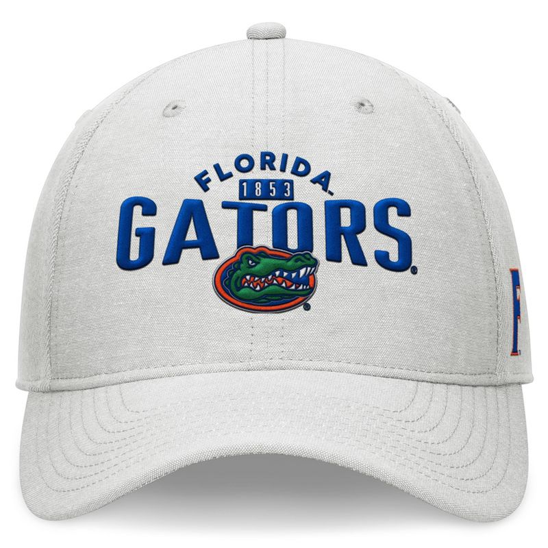 NCAA Florida Gators Unstructured Chambray Cotton Hat - Gray, 2 of 5