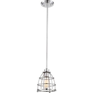 Nuvo Lighting Maxx 1 - Light Pendant in  Polished Nickel - 1 of 1