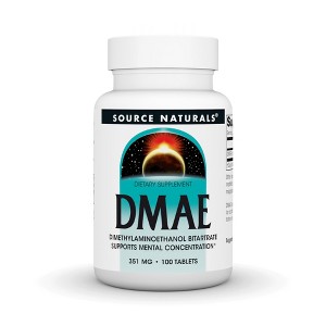 DMAE 130mg by Source Naturals, Inc.  -  100 Tablet - 1 of 3