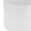 Sagebrook Home Flat Base Metal Indoor Outdoor Planter Pot with Stand White 10"x10"x11" - 2 of 4