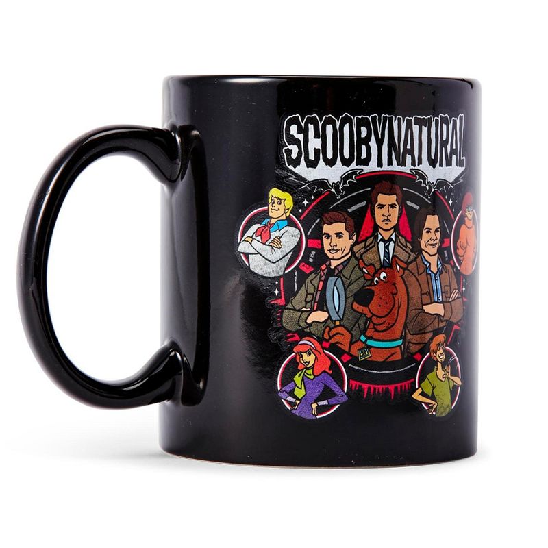 Just Funky Supernatural & Scooby-Doo Mashup "Scoobynatural" Coffee Mug | Holds 11 Ounces, 3 of 7