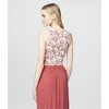 Aeropostale Womens Floral Bodycon Tank Top - 2 of 2