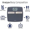 Taylor 400 Lb. Capacity Digital Body Composition Analyzer Bath Scale, Gray - image 2 of 4