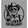 Lawn Enforcement Adult Long Sleeve Hoodie - 2 of 3