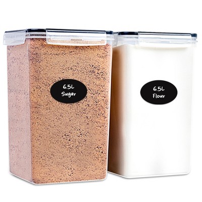 DWËLLZA KITCHEN Large Flour and Sugar Storage Containers
