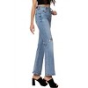 Women's Kiki Mid Rise Flare Jeans - HIDDEN - 3 of 4