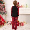 Christmas Pajamas for Family Pjs Matching Sets PlaidShirts Pants Sleepwear Nightwear Women Men Kids - 3 of 4