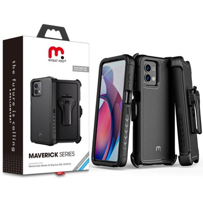 MyBat Pro Maverick Series Case w/ Holster for Motorola Moto G Stylus 5G (2023)