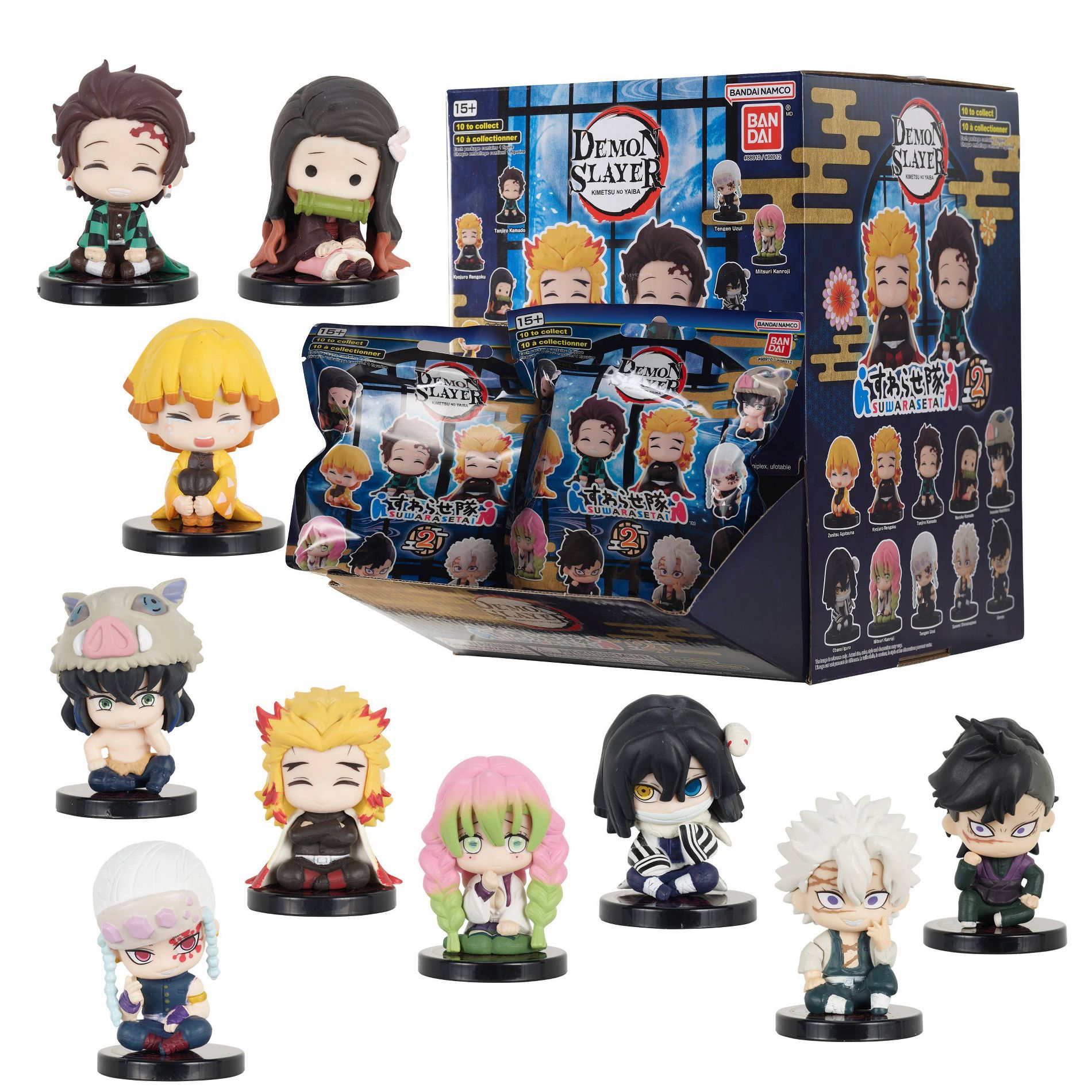 Demon Slayer Mini Seated Figure Blind Pack Wave 2