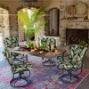 Arden 36.5"x18" Outdoor Mid Back Dining Chair Cushion - 4 of 4