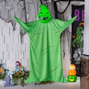 Seasons 4.5 ft The Nightmare Before Christmas Light-Up Oogie Boogie Hanging Decoration with Sound - Green - 1 of 2
