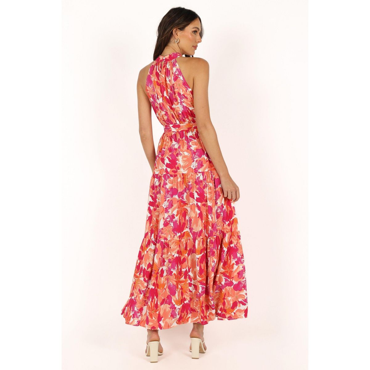 Caroline Maxi Halter Dress - thumbnail 5