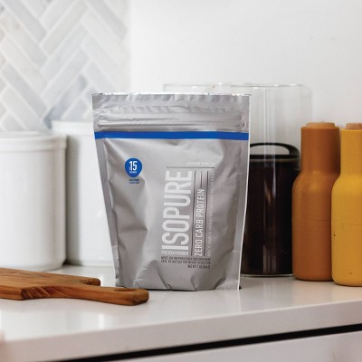 Isopure Zero Carb Creamy Vanilla Whey Protein Powder - 1 lb