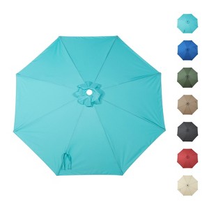 Aoodor Patio Umbrella Replacement Canopy for 10 ft 8 Ribs Table Umbrella, Outdoor  Umbrella Replacement for Market Parasol, Canopy Only : Target