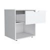NicBex Nightstand with Drawers,Modern Side Table with Storage Space and Wood Frame,Bedside Table for Bedroom,Living Room - 4 of 4