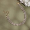 SOHI Women's Crystal Silver Casual Choker Necklace - 3 of 4