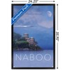 Trends International Star Wars: Naboo - Visit Naboo by Russell Walks 23 Framed Wall Poster Prints - 3 of 4