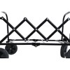 NAYSAYE Wagons Convertible Folding Wagon with Bench Seat and Storage for Outdoor Adventures, Beige and Brown, 29.5"*17.9"*38.6" - 4 of 4